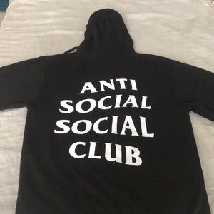 Anti social social club hoodie